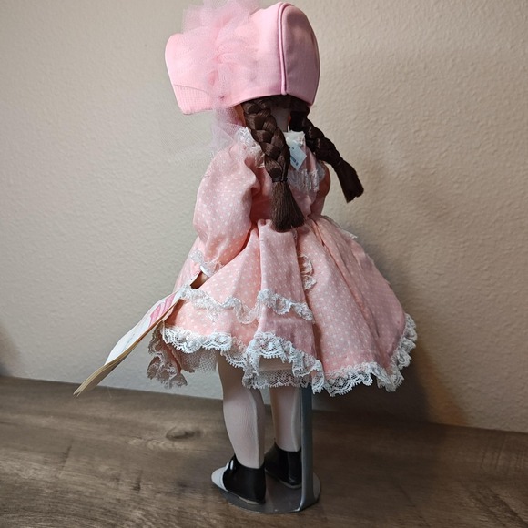 Vintage Madame Alexander Doll Rebecca 13" Tagged Dress Bonnet Box Sleep Eyes USA - Picture 8 of 16